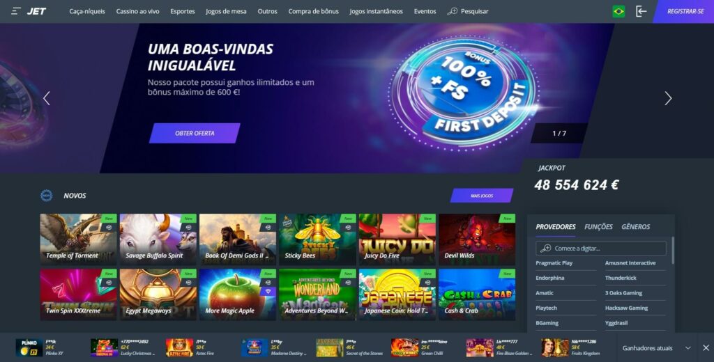 Slot milionário